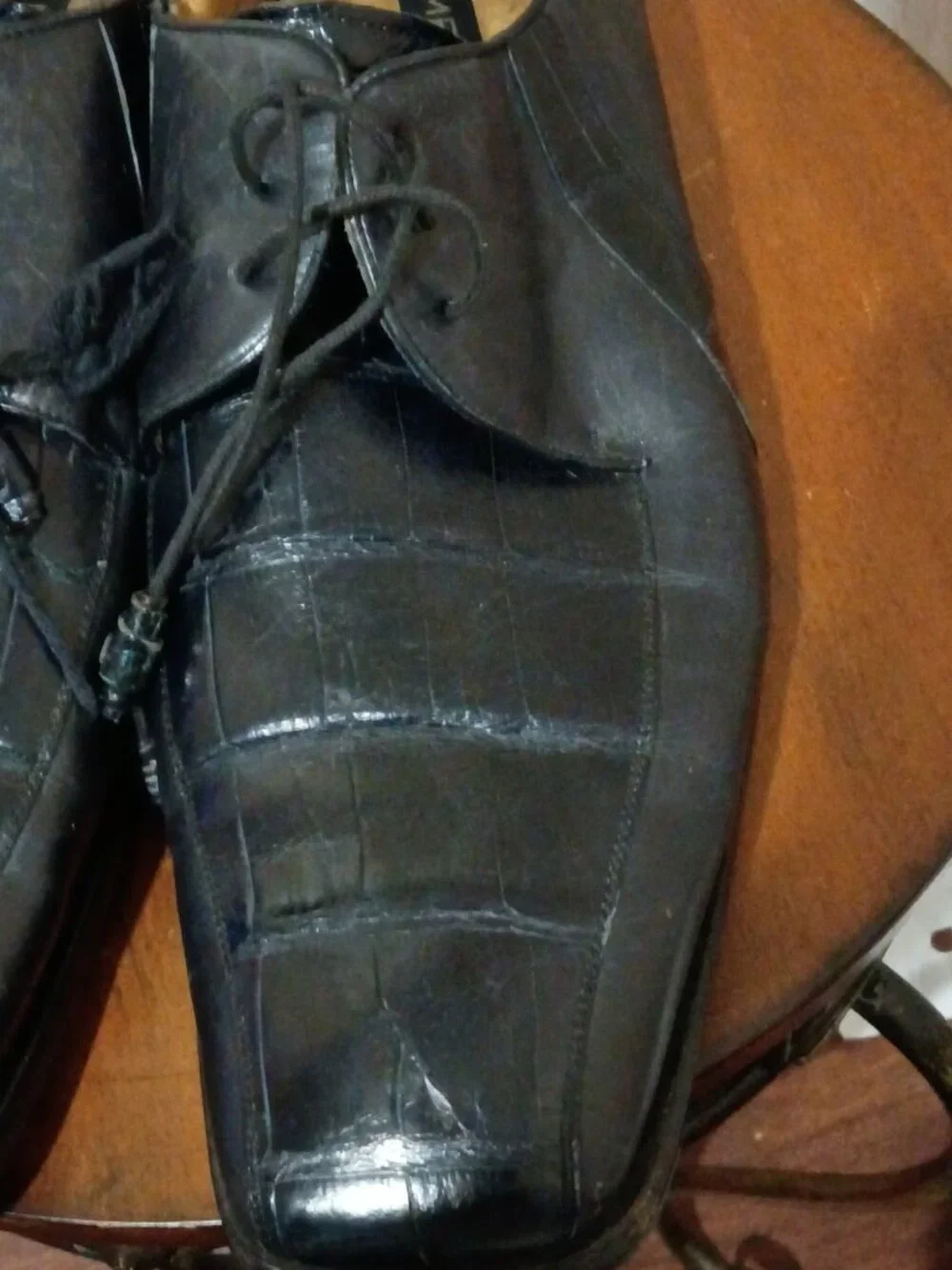 Mezlan Giovanni Black Leather Square Toe Oxford Men’s Dress Shoes Size 13B